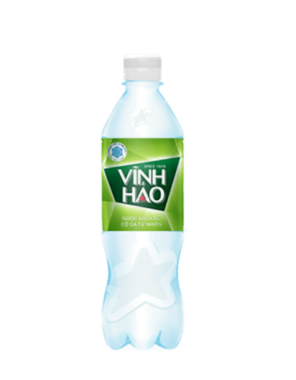 Vinh Hao sparkling natural mineral water 500ml