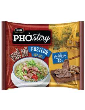 CHIN-SU PHỞ STORY PHỞ PASTEUR GÓI CÓ THỊT 144G